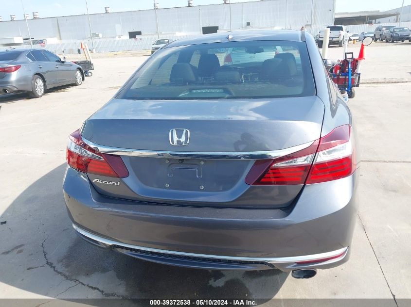 2016 Honda Accord Ex VIN: 1HGCR2F70GA126254 Lot: 39372538