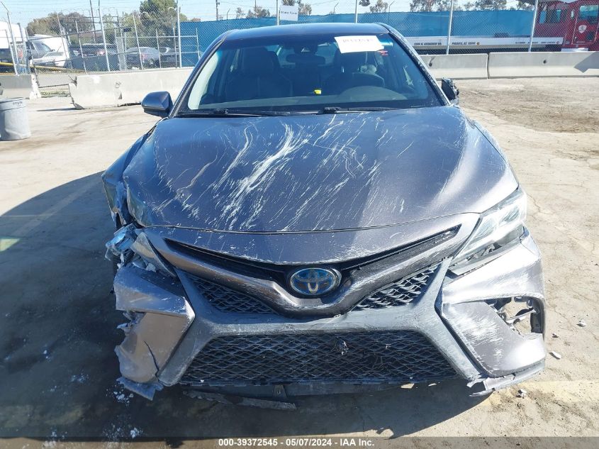 2019 Toyota Camry Hybrid Se VIN: 4T1B21HKXKU513231 Lot: 39372545