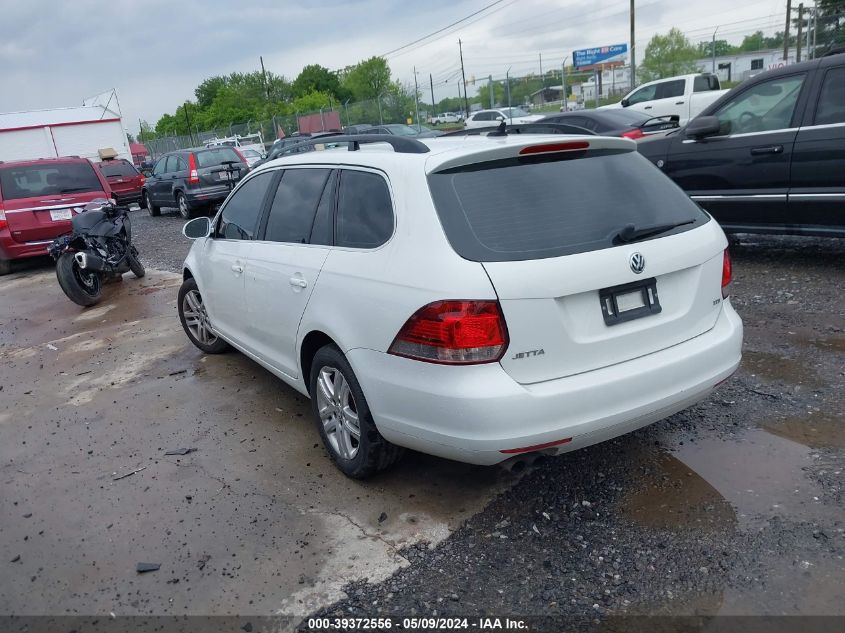 2014 Volkswagen Jetta Sportwagen 2.0L Tdi VIN: 3VWPL7AJXEM619700 Lot: 39372556