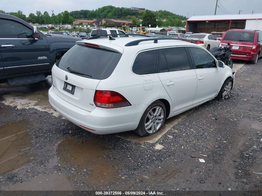 2014 Volkswagen Jetta Sportwagen 2.0L Tdi VIN: 3VWPL7AJXEM619700 Lot: 39372556