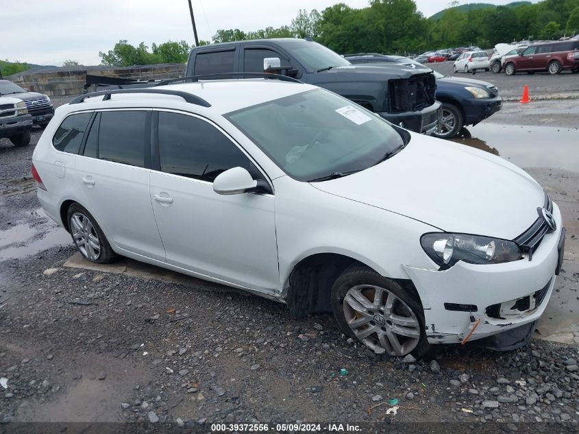 2014 Volkswagen Jetta Sportwagen 2.0L Tdi VIN: 3VWPL7AJXEM619700 Lot: 39372556