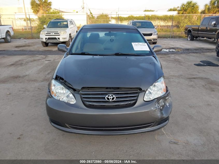 2003 Toyota Corolla Ce/Le/S VIN: 1NXDR32E13Z156226 Lot: 39372560