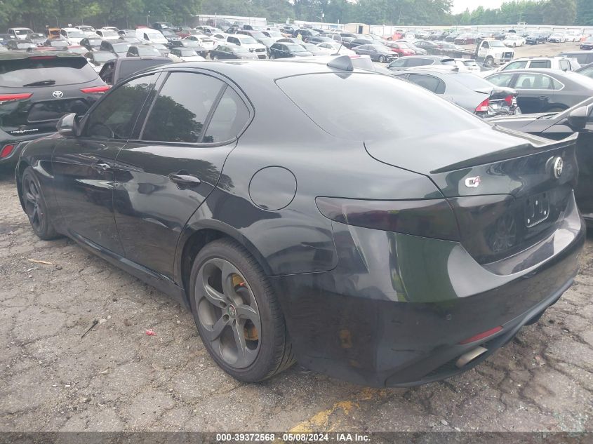 VIN ZARFAEDN8H7534463 2017 Alfa Romeo Giulia, Awd no.3