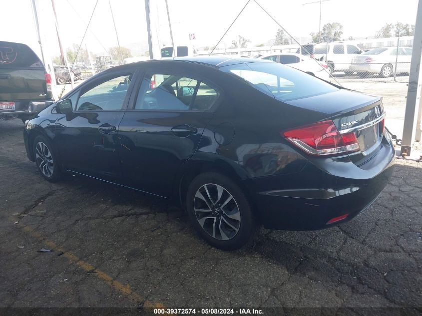 2014 Honda Civic Ex VIN: 19XFB2F86EE263086 Lot: 39372574