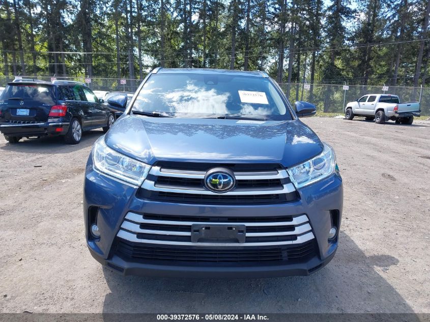 2018 TOYOTA HIGHLANDER XLE - 5TDJZRFH7JS901795