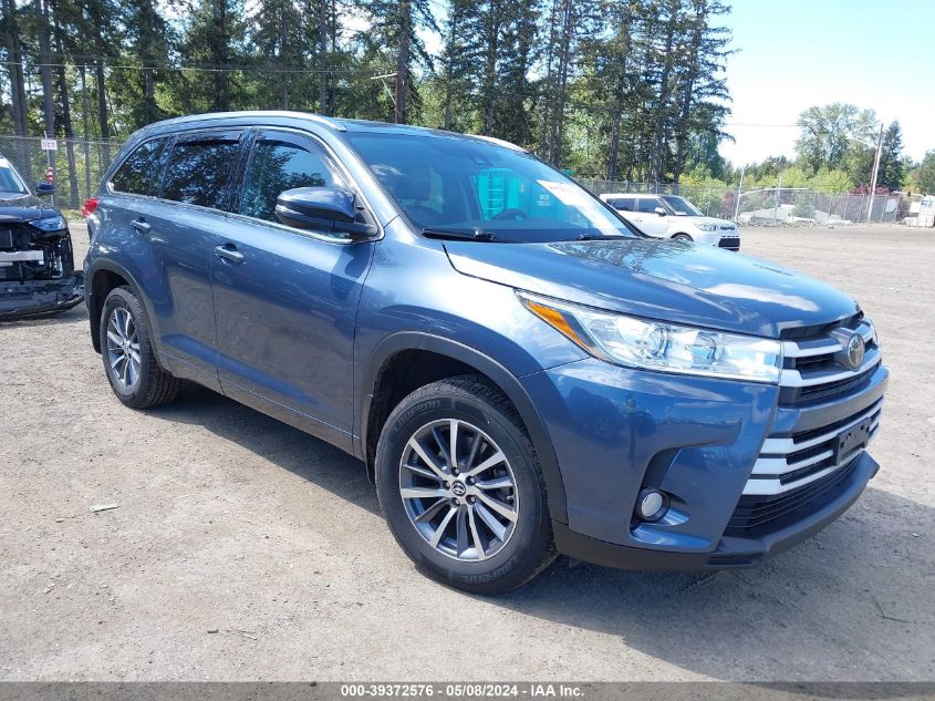 2018 TOYOTA HIGHLANDER XLE - 5TDJZRFH7JS901795