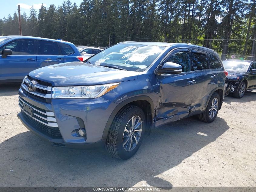 2018 TOYOTA HIGHLANDER XLE - 5TDJZRFH7JS901795