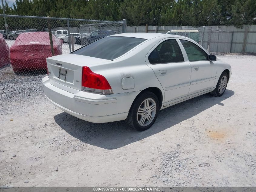 2008 Volvo S60 VIN: YV1RS529182680231 Lot: 39372597