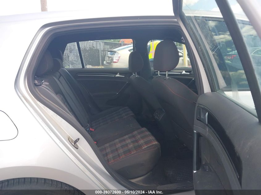 2016 Volkswagen Golf Gti S 4-Door VIN: 3VW4T7AU3GM021092 Lot: 39372600