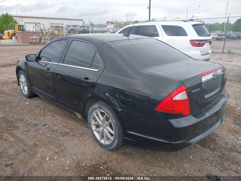 2012 Ford Fusion Sel VIN: 3FAHP0CG7CR305061 Lot: 39372612