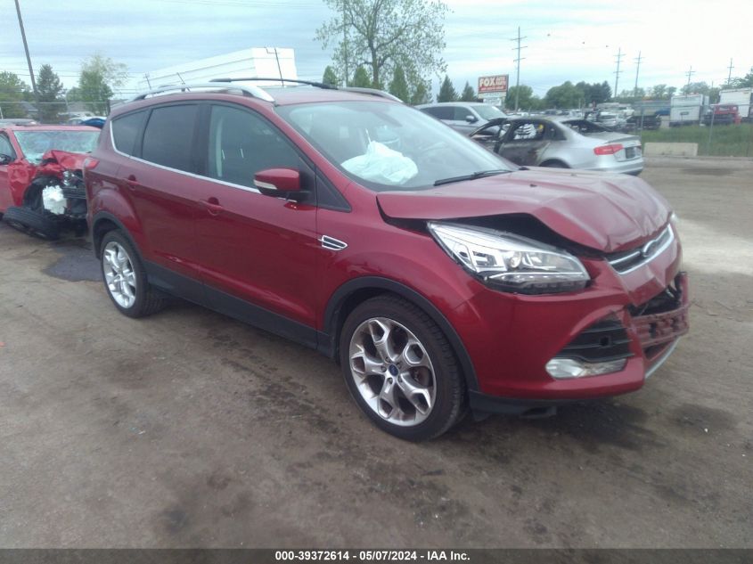 2013 Ford Escape Titanium VIN: 1FMCU0J92DUD91662 Lot: 39372614