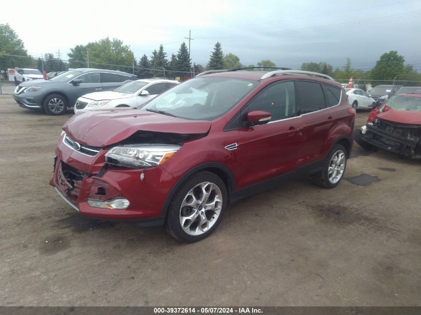 2013 Ford Escape Titanium VIN: 1FMCU0J92DUD91662 Lot: 39372614