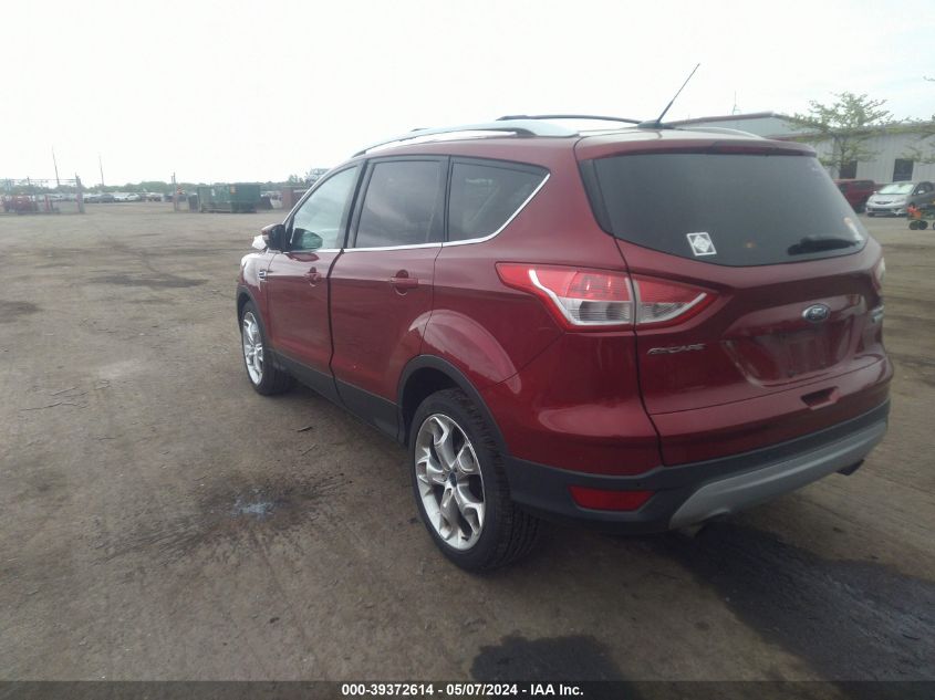 2013 Ford Escape Titanium VIN: 1FMCU0J92DUD91662 Lot: 39372614