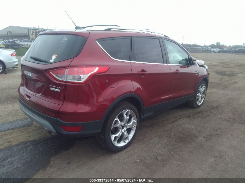 2013 Ford Escape Titanium VIN: 1FMCU0J92DUD91662 Lot: 39372614