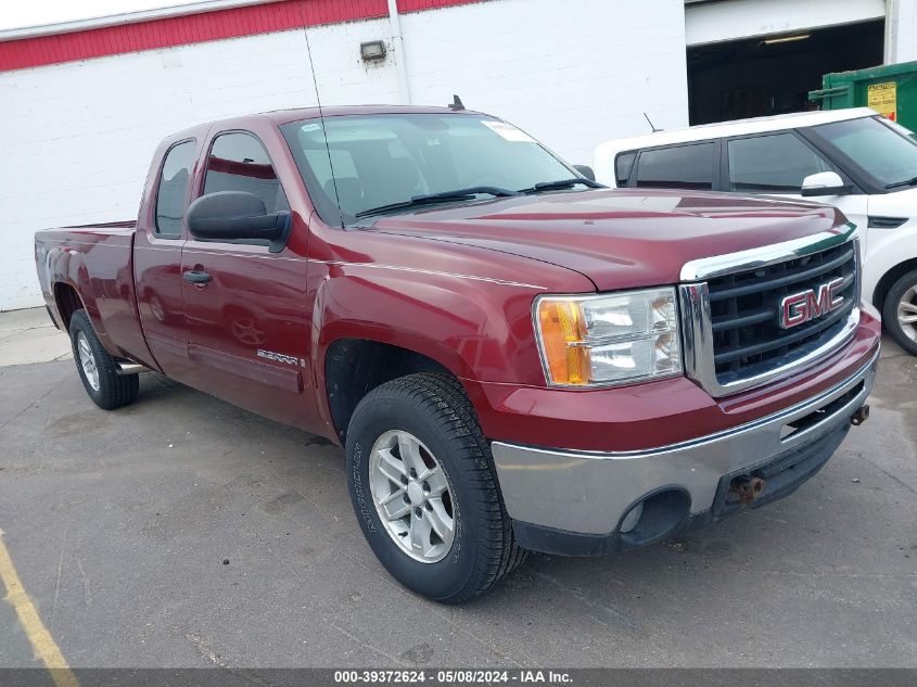 2009 GMC Sierra 1500 Sle VIN: 1GTEK29099E128249 Lot: 39372624