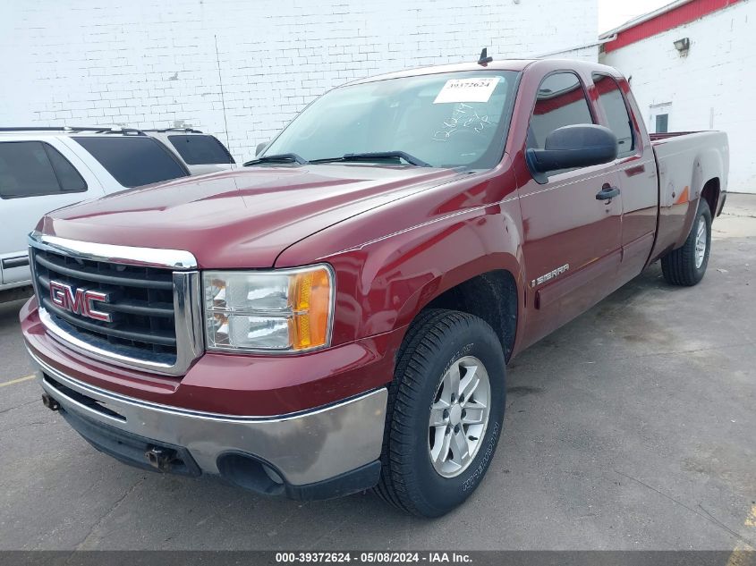 2009 GMC Sierra 1500 Sle VIN: 1GTEK29099E128249 Lot: 39372624