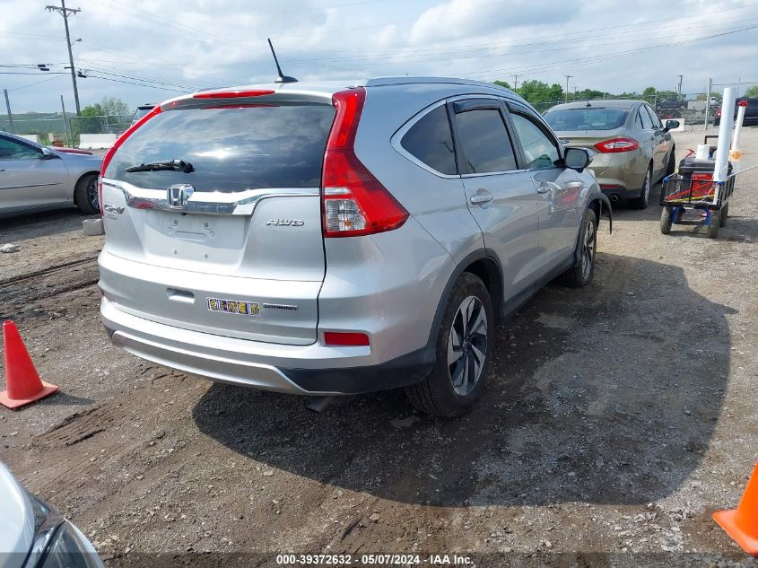 2015 Honda Cr-V Touring VIN: 5J6RM4H98FL097228 Lot: 39372632