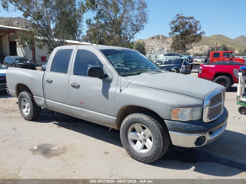 2005 Dodge Ram 1500 Slt/Laramie VIN: 1D7HA18D25S358098 Lot: 39372634