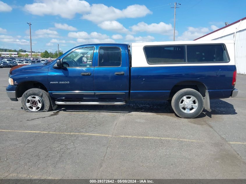 2003 Dodge Ram 2500 Slt/Laramie/St VIN: 3D7KU28C23G721871 Lot: 39372642