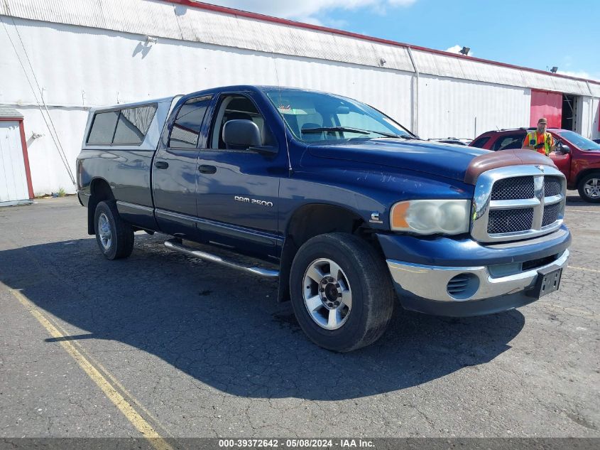 2003 Dodge Ram 2500 Slt/Laramie/St VIN: 3D7KU28C23G721871 Lot: 39372642