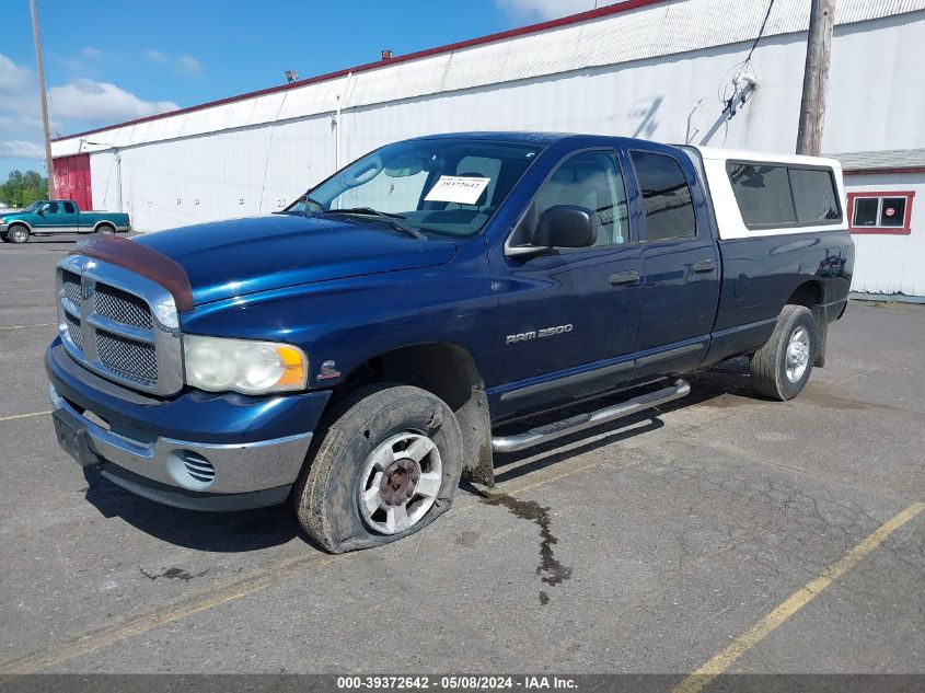 2003 Dodge Ram 2500 Slt/Laramie/St VIN: 3D7KU28C23G721871 Lot: 39372642