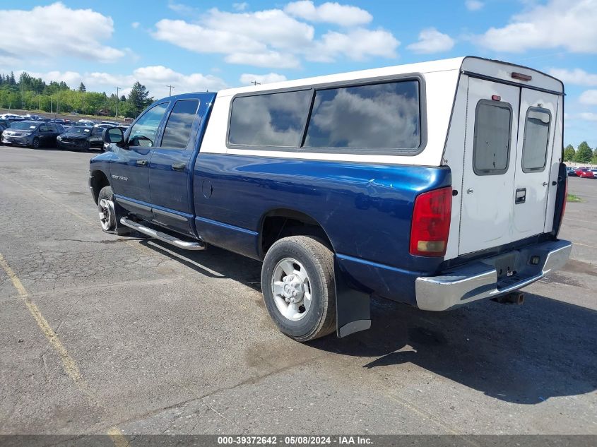 2003 Dodge Ram 2500 Slt/Laramie/St VIN: 3D7KU28C23G721871 Lot: 39372642