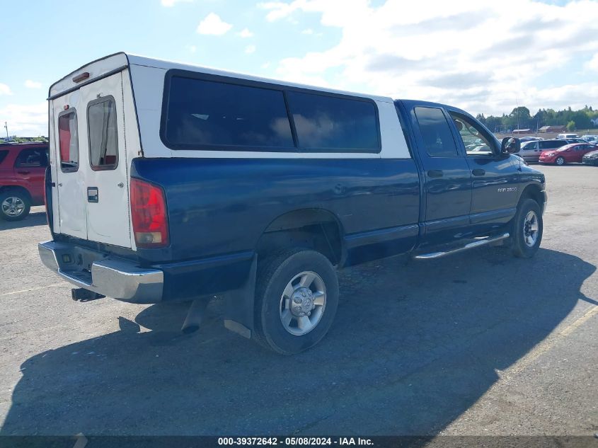 2003 Dodge Ram 2500 Slt/Laramie/St VIN: 3D7KU28C23G721871 Lot: 39372642