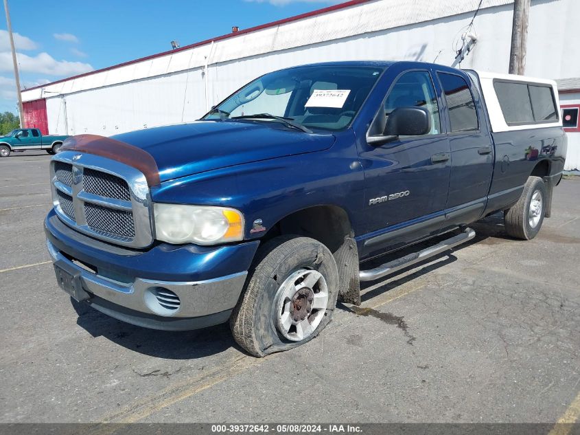 2003 Dodge Ram 2500 Slt/Laramie/St VIN: 3D7KU28C23G721871 Lot: 39372642