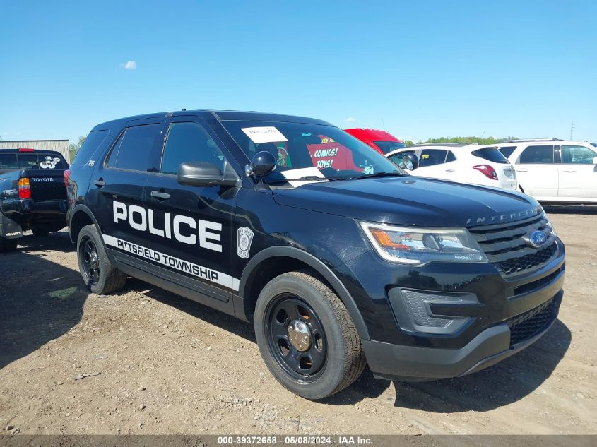 2017 Ford Utility Police Interceptor VIN: 1FM5K8AT0HGB65326 Lot: 39372658