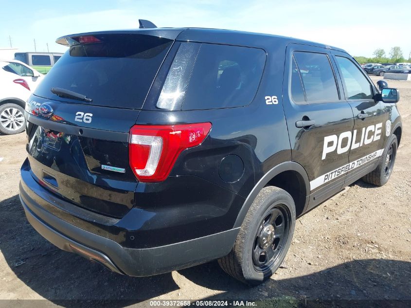 2017 Ford Utility Police Interceptor VIN: 1FM5K8AT0HGB65326 Lot: 39372658