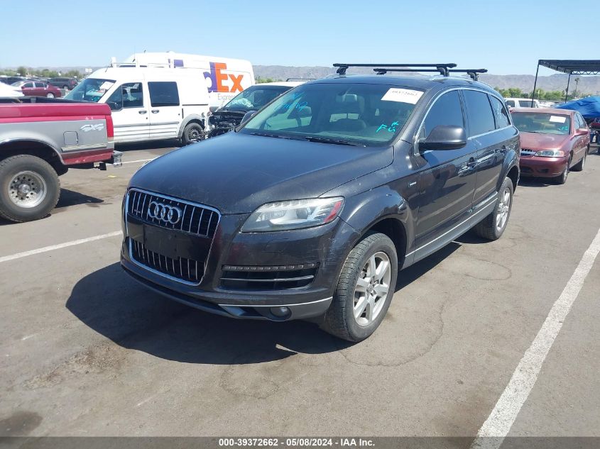 2014 Audi Q7 3.0T Premium VIN: WA1LGAFE5ED009918 Lot: 39372662