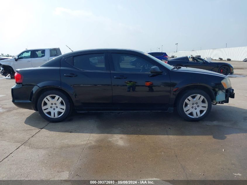 2012 Dodge Avenger Se VIN: 1C3CDZABXCN171579 Lot: 39372693