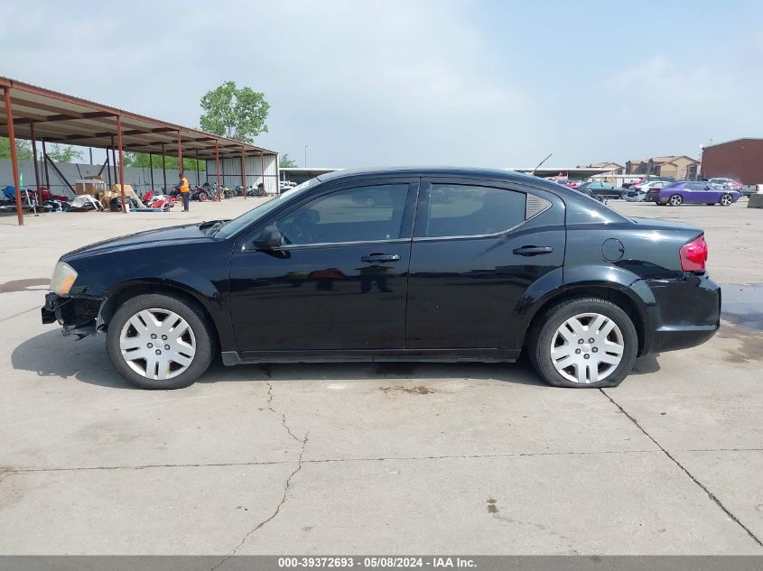 2012 Dodge Avenger Se VIN: 1C3CDZABXCN171579 Lot: 39372693