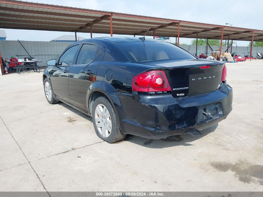 2012 Dodge Avenger Se VIN: 1C3CDZABXCN171579 Lot: 39372693