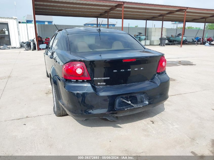 2012 Dodge Avenger Se VIN: 1C3CDZABXCN171579 Lot: 39372693