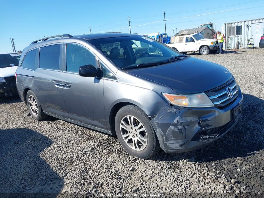 2013 Honda Odyssey Ex-L VIN: 5FNRL5H66DB031975 Lot: 39372695