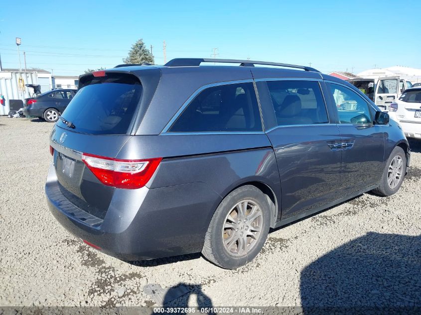 2013 Honda Odyssey Ex-L VIN: 5FNRL5H66DB031975 Lot: 39372695