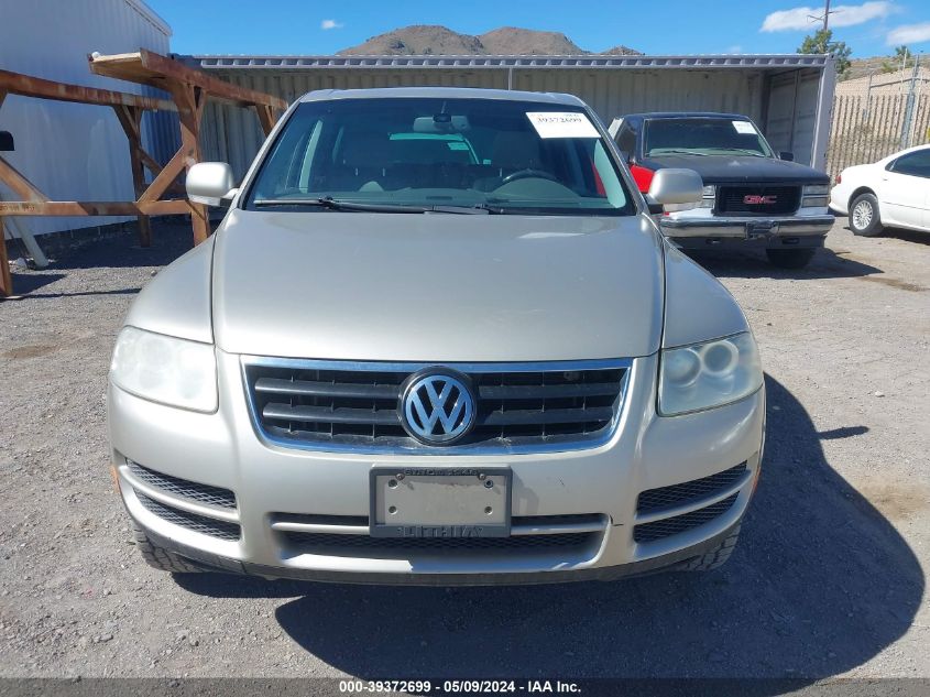 2004 Volkswagen Touareg V6 VIN: WVGBC67LX4D014338 Lot: 39372699