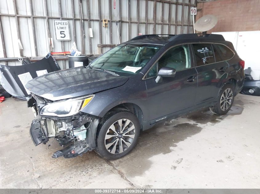 2017 Subaru Outback 2.5I Limited VIN: 4S4BSANC1H3434817 Lot: 39372714