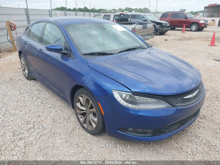 2015 Chrysler 200 S VIN: 1C3CCCBG1FN543048 Lot: 39372717