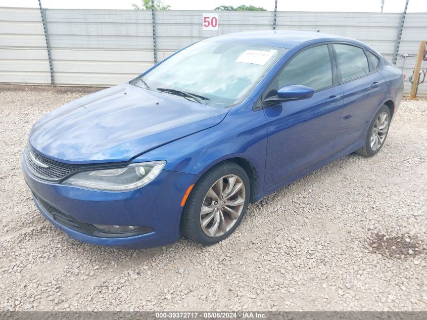 2015 Chrysler 200 S VIN: 1C3CCCBG1FN543048 Lot: 39372717