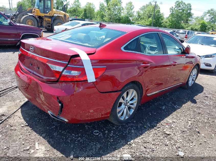 2012 Hyundai Azera VIN: KMHFG4JG8CA183473 Lot: 39372736