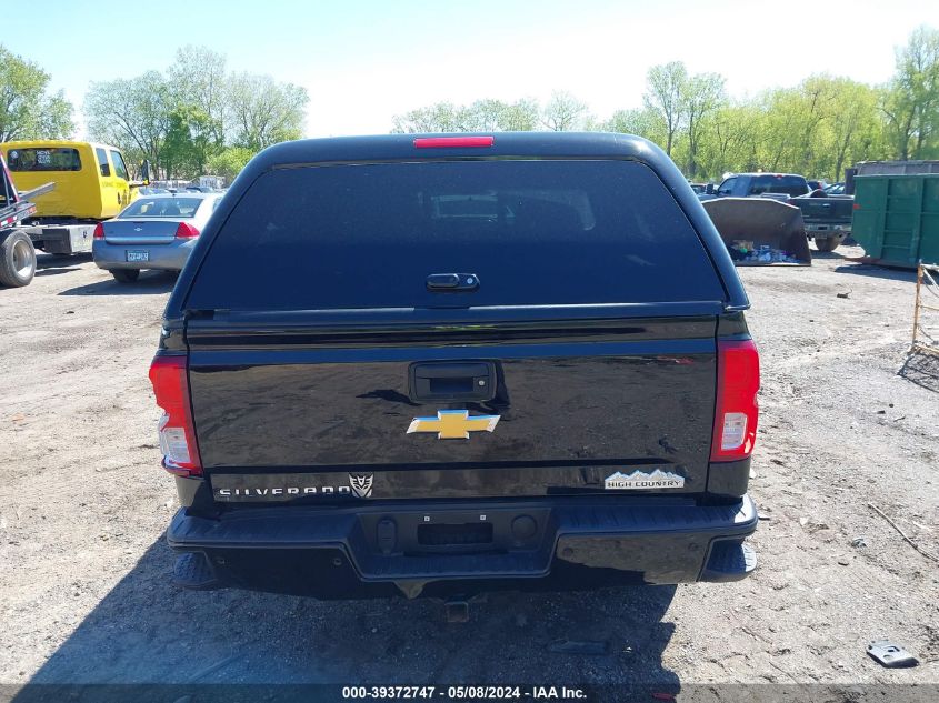 2018 Chevrolet Silverado 1500 High Country VIN: 3GCUKTEJ3JG607375 Lot: 39372747