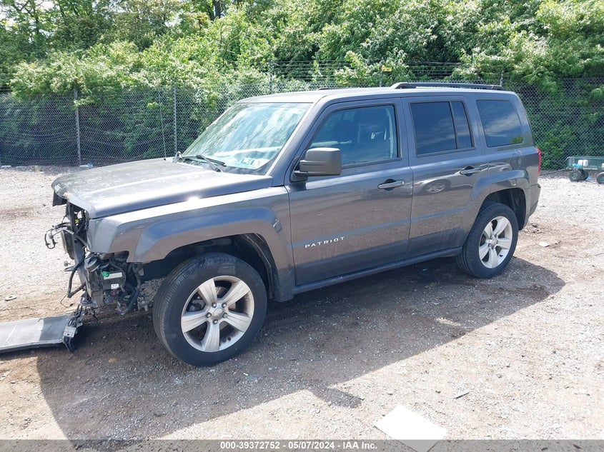 2016 JEEP PATRIOT LATITUDE - 1C4NJRFB8GD596638