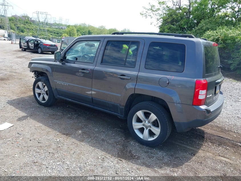 2016 JEEP PATRIOT LATITUDE - 1C4NJRFB8GD596638
