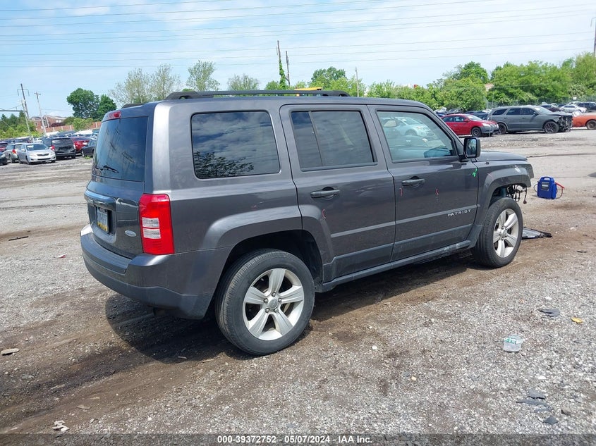 2016 JEEP PATRIOT LATITUDE - 1C4NJRFB8GD596638