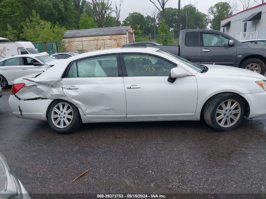 2008 Toyota Avalon Limited VIN: 4T1BK36B58U309315 Lot: 39372753