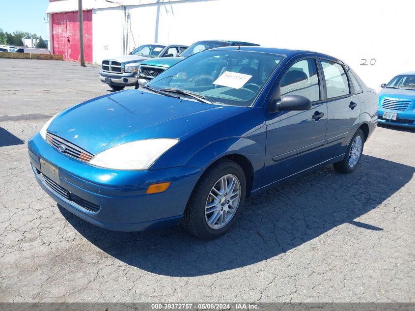 2000 Ford Focus Zts VIN: 1FAHP3837YW341277 Lot: 39372757