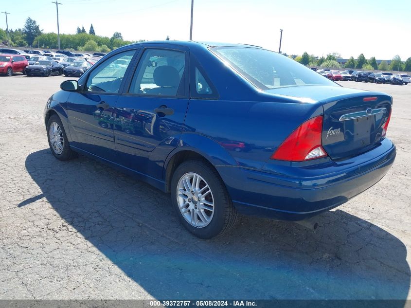 2000 Ford Focus Zts VIN: 1FAHP3837YW341277 Lot: 39372757