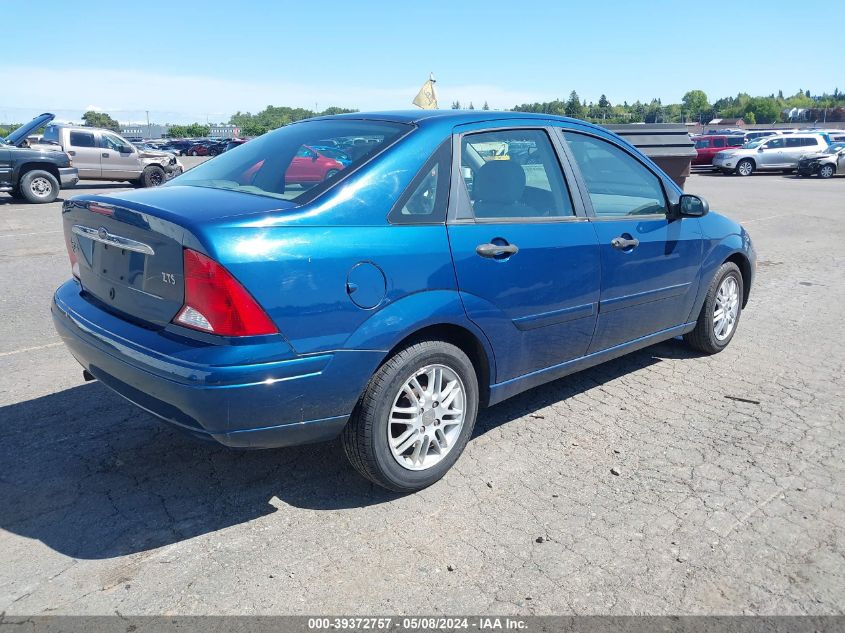 2000 Ford Focus Zts VIN: 1FAHP3837YW341277 Lot: 39372757